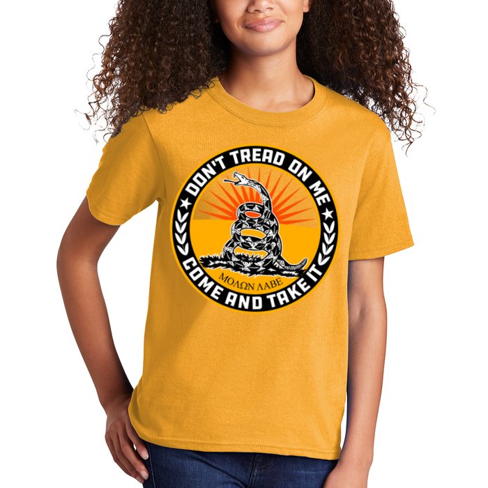 Dont Tread On Me Gadsden Flag Kids T-Shirt