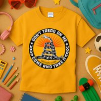 Dont Tread On Me Gadsden Flag Kids T-Shirt