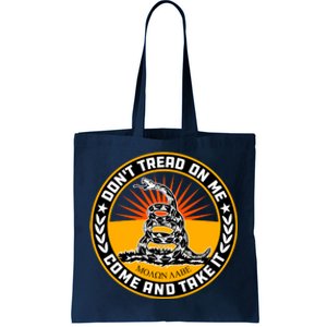 Dont Tread On Me Gadsden Flag Tote Bag