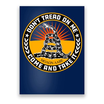 Dont Tread On Me Gadsden Flag Poster