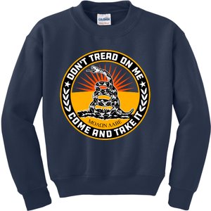 Dont Tread On Me Gadsden Flag Kids Sweatshirt