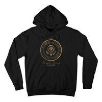 Donald Trump Official Gold Seal 47th President Hoodie