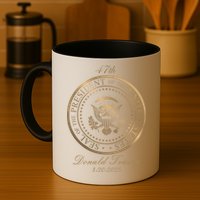 Donald Trump Official Gold Seal 47th President Mug