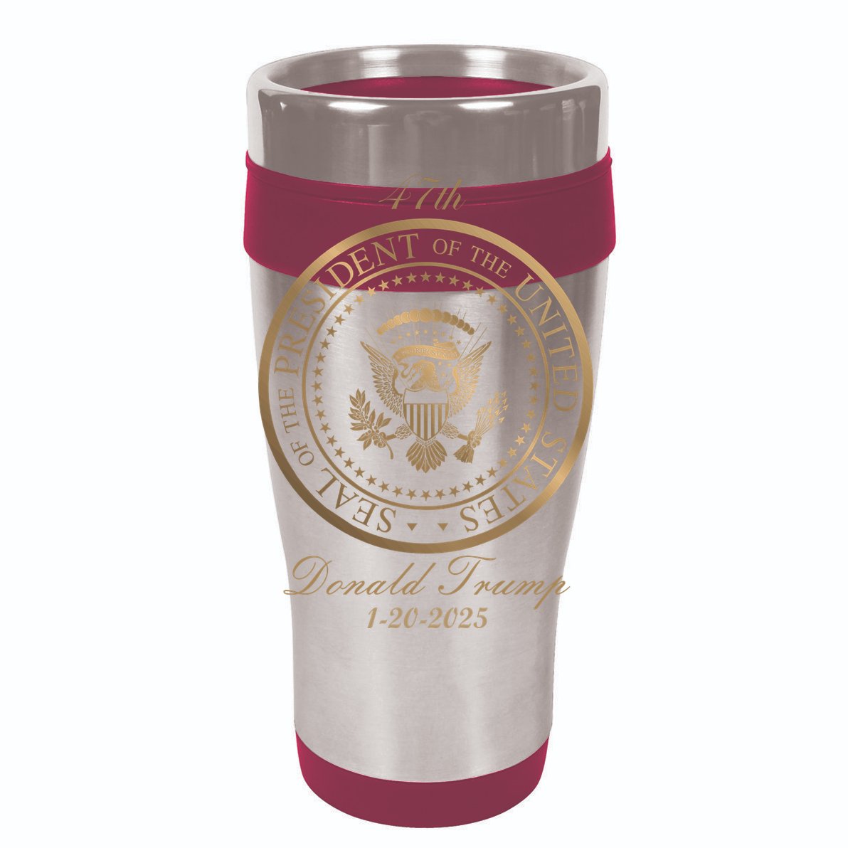 Donald Trump Official Gold Seal 47th President Tall Sweatshirt
