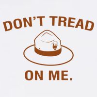 Dont Tread On Me National Parks Ranger Hat Button