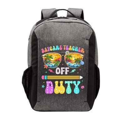 Daycare Teacher Off Duty Last Day Of School Summer Break Vector Backpack