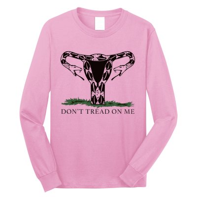 Don’T Tread On Me Uterus Long Sleeve Shirt