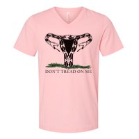 Don’T Tread On Me Uterus V-Neck T-Shirt