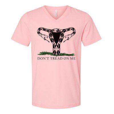 Don’T Tread On Me Uterus V-Neck T-Shirt