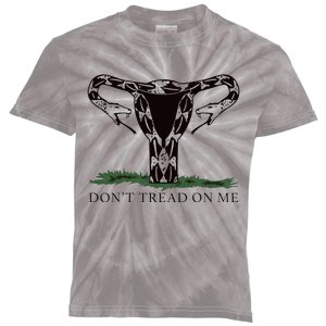 Don’T Tread On Me Uterus Kids Tie-Dye T-Shirt