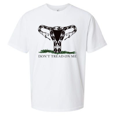 Don’T Tread On Me Uterus Sueded Cloud Jersey T-Shirt