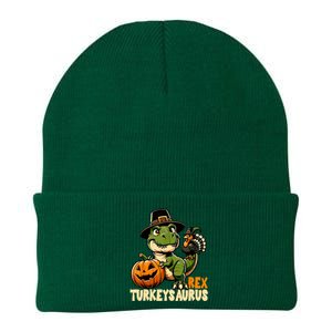 Dinosaur Thanksgiving Outfit Fall Kids Turkey Knit Cap Winter Beanie