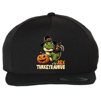 Dinosaur Thanksgiving Outfit Fall Kids Turkey Wool Snapback Cap
