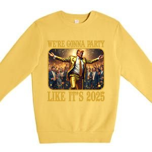 Donald Trump Party Like Its 2025 Premium Crewneck Sweatshirt