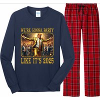 Donald Trump Party Like Its 2025 Long Sleeve Pajama Set