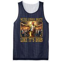 Donald Trump Party Like Its 2025 Mesh Reversible Basketball Jersey Tank