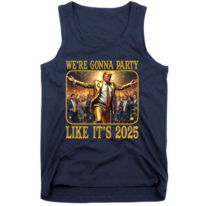 Donald Trump Party Like Its 2025 Tank Top