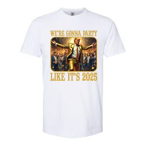 Donald Trump Party Like Its 2025 Softstyle CVC T-Shirt