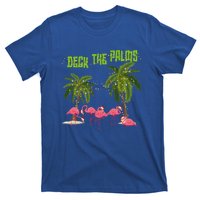 Deck The Palms Merry Flamingo Christmas Funny Xmas Meaningful Gift T-Shirt