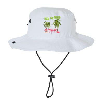 Deck The Palms Merry Flamingo Christmas Funny Xmas Meaningful Gift Legacy Cool Fit Booney Bucket Hat