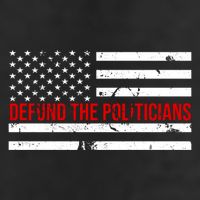 Defund The Politicians American Flag Trucker Hat