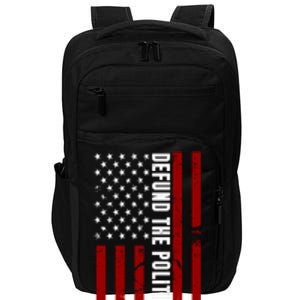 Defund The Politicians US Flag Impact Tech Backpack