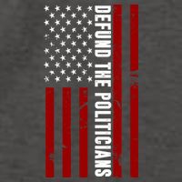 Defund The Politicians US Flag Vector Backpack