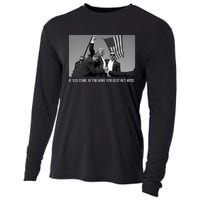 Donald Trump Presidential Campaign 2024 Bulletproof Shooting Cooling Performance Long Sleeve Crew