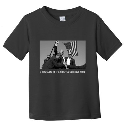 Donald Trump Presidential Campaign 2024 Bulletproof Shooting Toddler T-Shirt