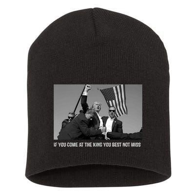 Donald Trump Presidential Campaign 2024 Bulletproof Shooting Short Acrylic Beanie
