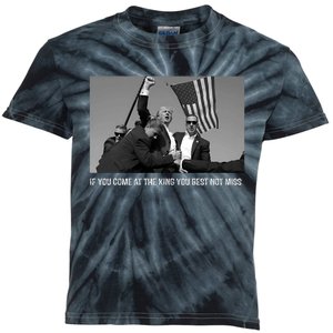 Donald Trump Presidential Campaign 2024 Bulletproof Shooting Kids Tie-Dye T-Shirt