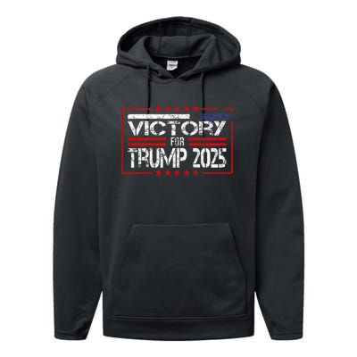 Donald Trump President Inauguration Day 2025 Victory Trump Performance Fleece Hoodie