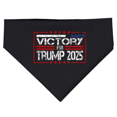 Donald Trump President Inauguration Day 2025 Victory Trump USA-Made Doggie Bandana