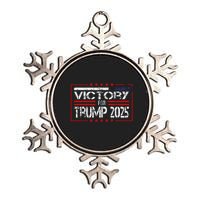 Donald Trump President Inauguration Day 2025 Victory Trump Metallic Star Ornament