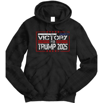 Donald Trump President Inauguration Day 2025 Victory Trump Tie Dye Hoodie