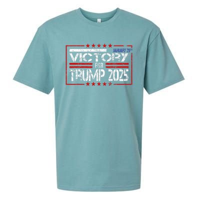 Donald Trump President Inauguration Day 2025 Victory Trump Sueded Cloud Jersey T-Shirt