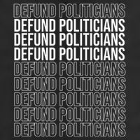 Defund The Politicians Grocery Bag Spoof 7 Panel Mesh Trucker Snapback Hat