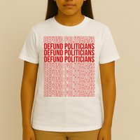 Defund The Politicians Grocery Bag Spoof T-Shirt