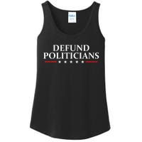 Defund The Politicians Libertarian Political Anti Government Ladies Essential Tank