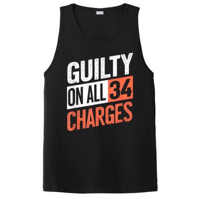 Donald Trump President 45 Guilty On All 34 Counts Charges PosiCharge Competitor Tank