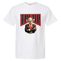 Donald Trump President Cowboy 47th Garment-Dyed Heavyweight T-Shirt