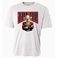 Donald Trump President Cowboy 47th Cooling Performance Crew T-Shirt