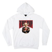 Donald Trump President Cowboy 47th Hoodie