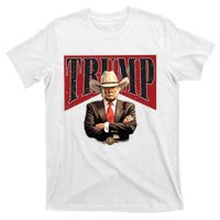 Donald Trump President Cowboy 47th T-Shirt