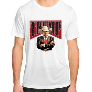 Donald Trump President Cowboy 47th Adult ChromaSoft Performance T-Shirt