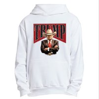 Donald Trump President Cowboy 47th Urban Pullover Hoodie