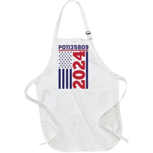 Donald Trump Prison Mugshot Funny Fulton County Prisoner Costume P01135809 Full-Length Apron With Pockets