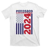 Donald Trump Prison Mugshot Funny Fulton County Prisoner Costume P01135809 T-Shirt