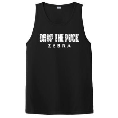 Drop The Puck Zebra PosiCharge Competitor Tank