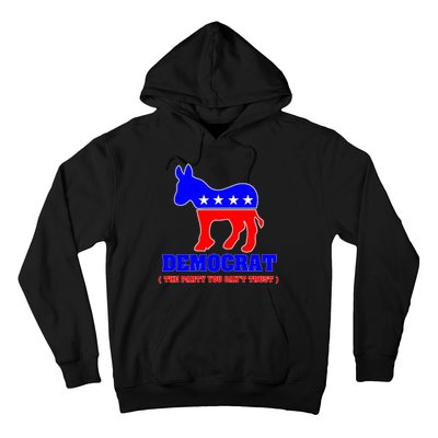 Democrat The Party You Can't Trust Hoodie